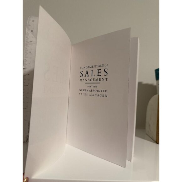 Fundamentals of Sales Management for the Newly Appointed Sales Manager Book - Picture 5 of 5